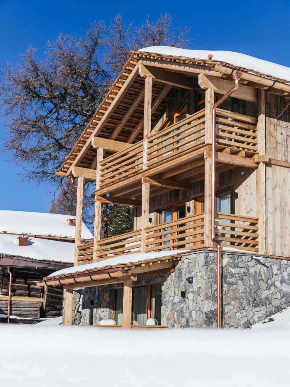Отель Rifugio Graziani Huette Сан-Виджилио-ди-Мареббе Экстерьер фото