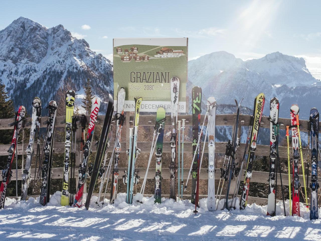 Отель Rifugio Graziani Huette Сан-Виджилио-ди-Мареббе Экстерьер фото